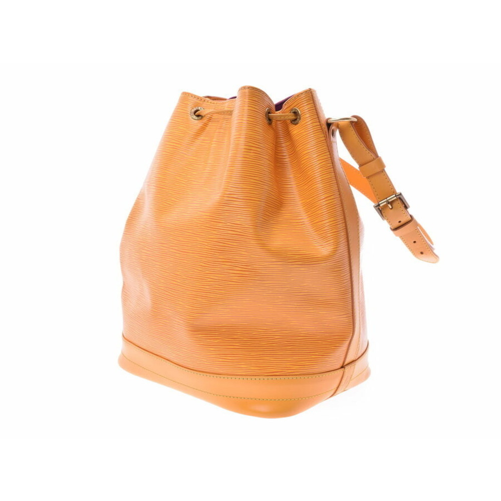 Louis Vuitton Noe Leather Shoulder Yellow Epi Bag